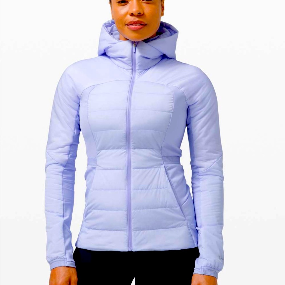NWT Lululemon Down For It All Jacket, 6, Lavender Dusk
